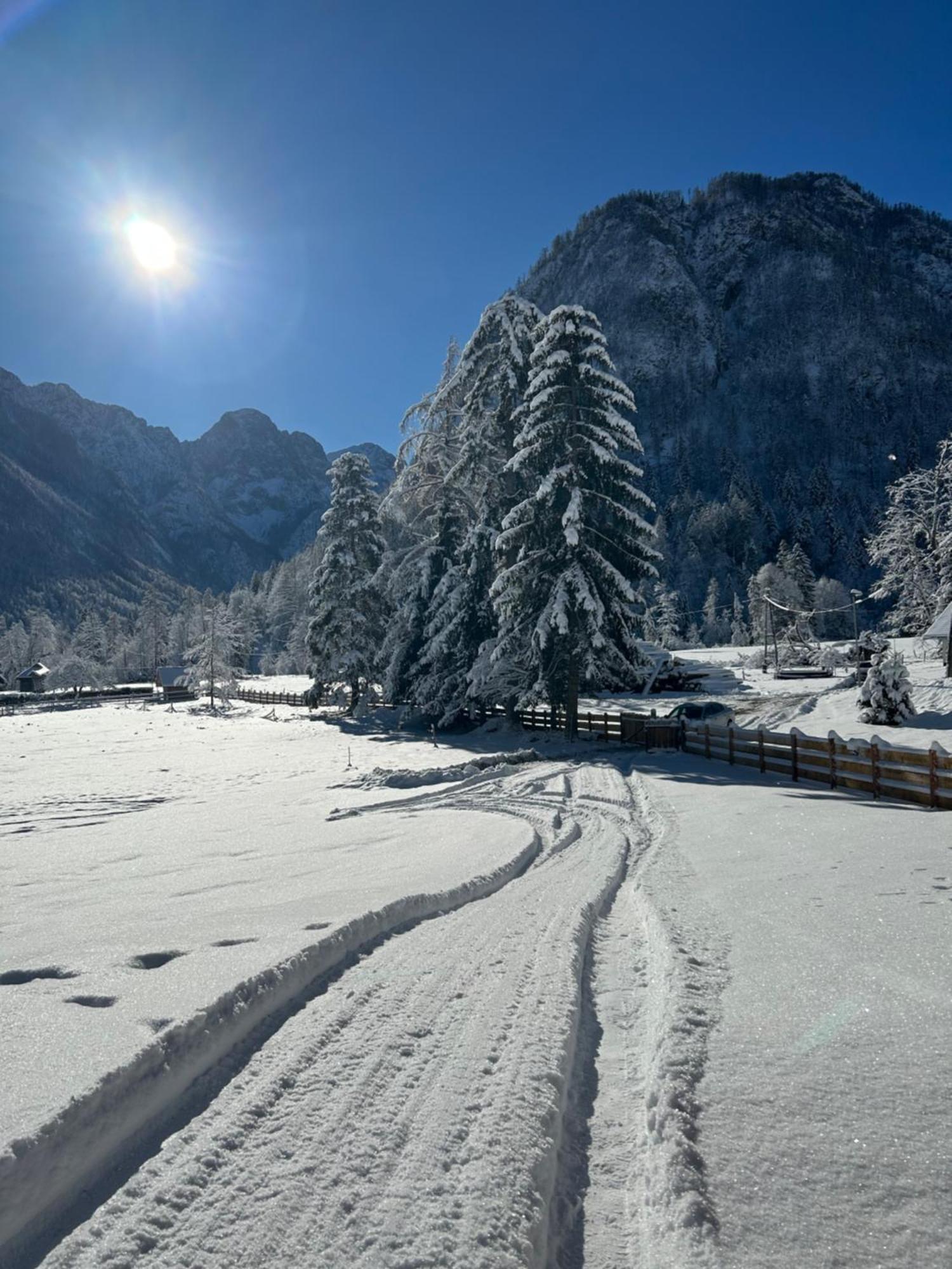 Radovna Chalet With Panoramic View Mojstrana Exterior photo