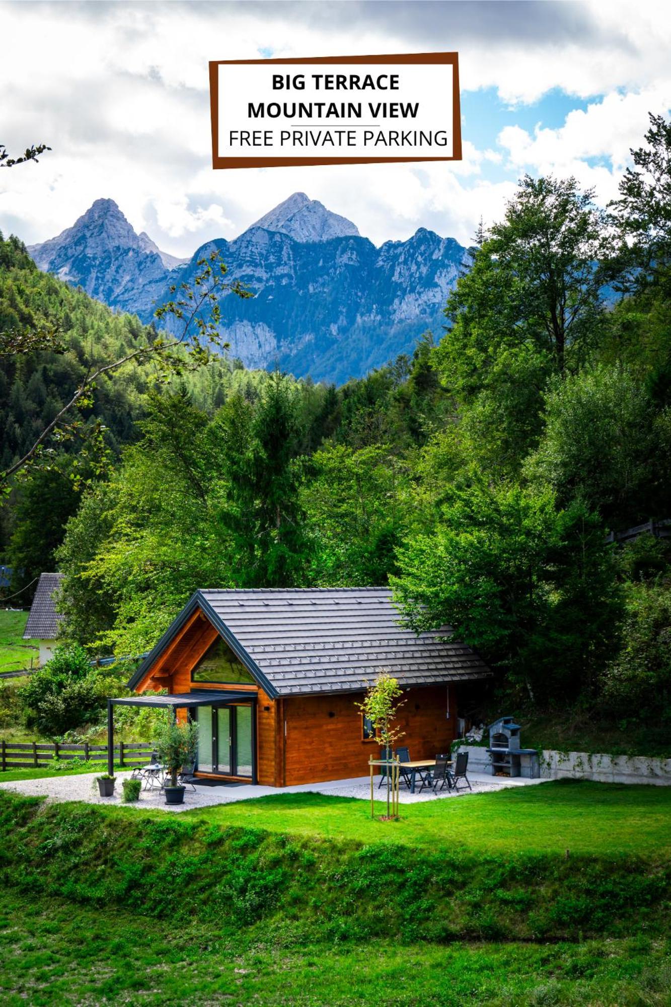 Radovna Chalet With Panoramic View Mojstrana Exterior photo
